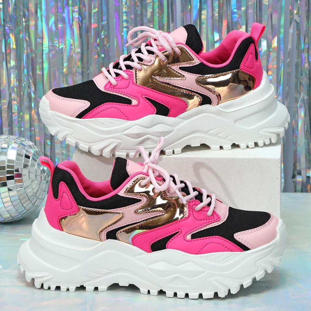 Thick-soled Heightening Dad Shoes Jinjiang Cold Sticky Shoes Casual Sports Shoes Trendy Shoes