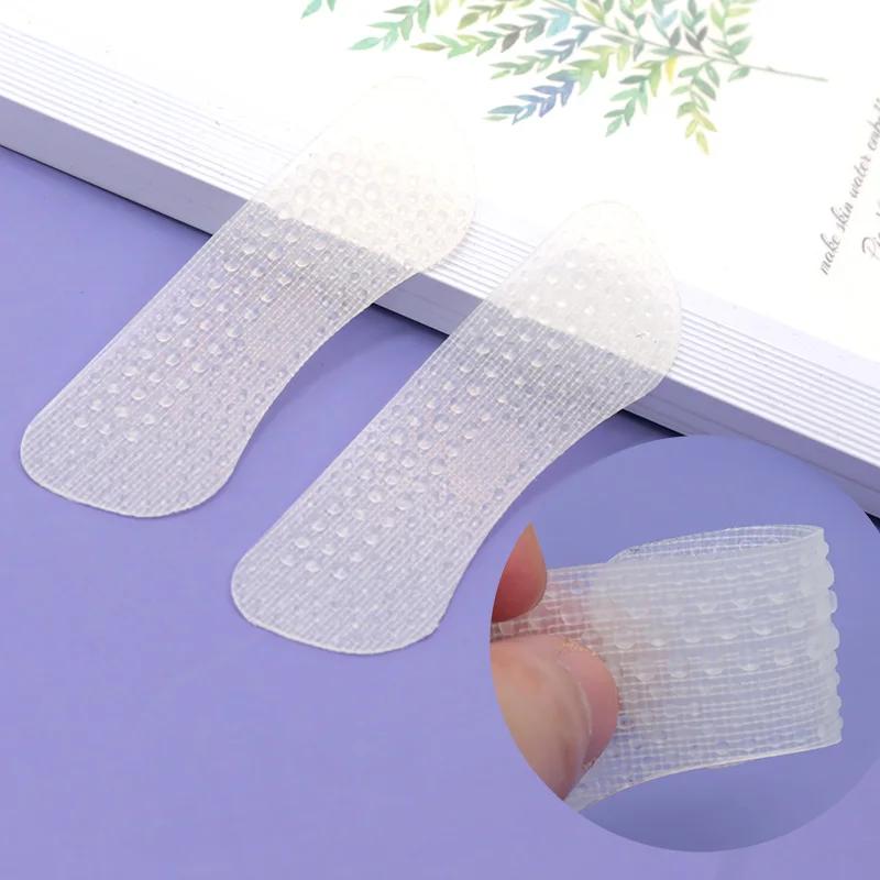 Upgrade Silicone Heel Stickers Heels Grips for Women Men Anti Slip Heel Cushions Non-Slip Inserts Pads Foot Heel Care Protector