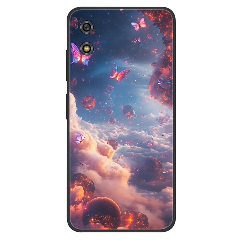 For Xiaomi Qin 3 Ultra Case Butterfly Silicone Protective Cover For Qin3 Ultra Duoqin Qin 3 Ultra Protector Black Bumpers Cases