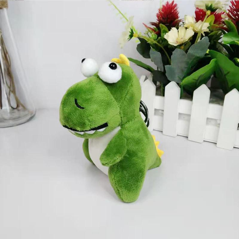 Adorable Cartoon Dinosaur Plush Toy Keychain For Kids Cute Stuffed Animal Gift