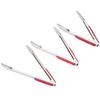 Thickened Stainless Steel BBQ & Food Tongs (6-Pack)