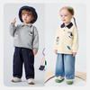 Minibala Unisex Baby/Toddler Preppy Sweatshirt