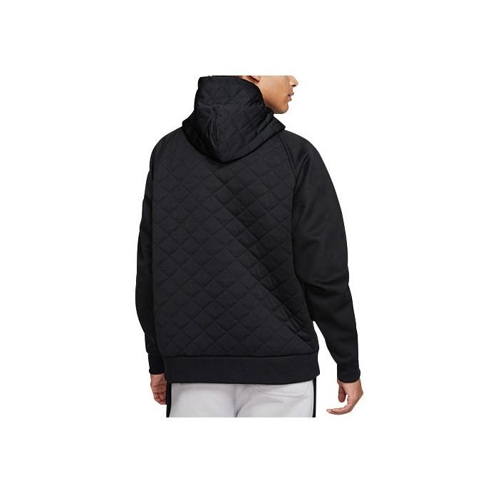 Jordan Sueded AJ85 Half-Zip Hoodie Men Tops Black BQ5783-010
