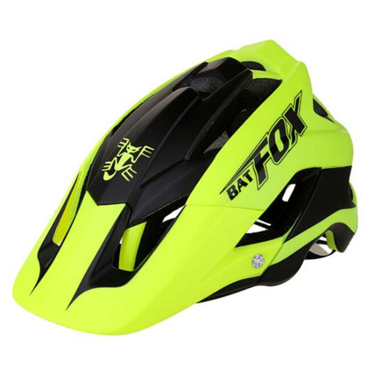 BATFOX Lehká prodyšná MTB Cyklistická Bezpečnostní helma pro venkovní sporty