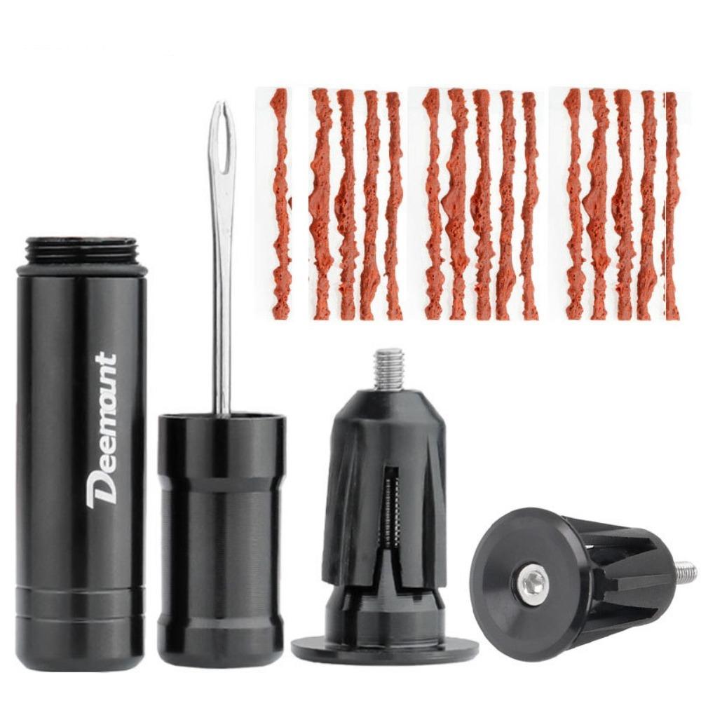 High Viscosity Tubeless Maintain Tool with Handlebar Plug Bike Tire Repair Kit  Road Bike