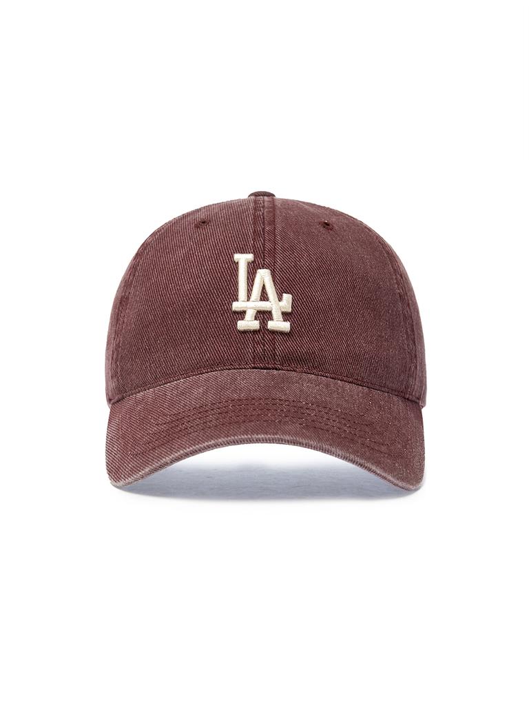 Emelbi Basic Washed Unstructured Ball Cap La (D.Wine)
