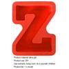 Epoxy Mold Reusable Anti-deformed Easy Demoulding Non-stick Flexible DIY Irregular Form Capital Letter Candle Stencil For Party