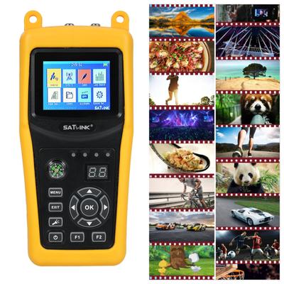 Satlink ST5032 DVBS2S ISDBT J83B Digital Satellite Signal Finder Meter 950 To 2150MHz 2.4inch