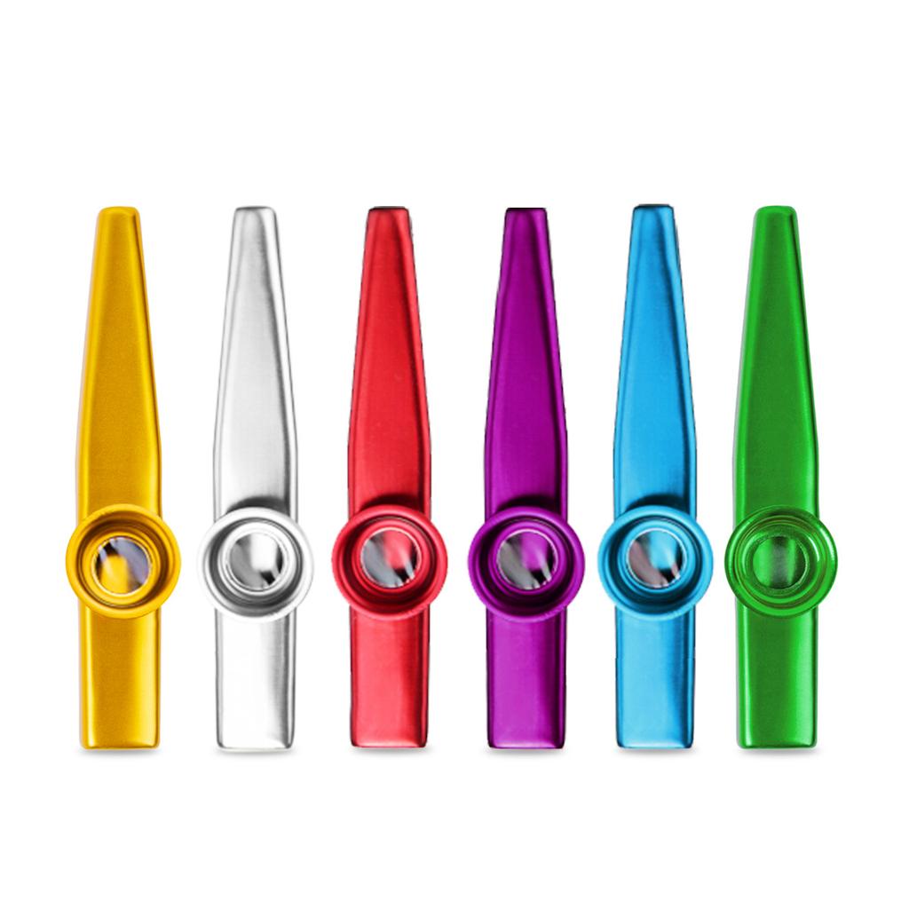 Lightweight Kazoo Aluminum Alloy Metal Fun Instrument Easy To Use for Music Lovers Professional Music Instrument Clarinete