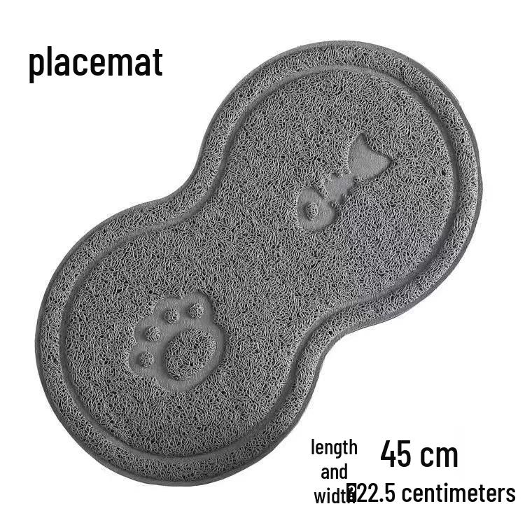 Black Anti-Tip Ceramic Cat & Dog Food/Water Bowl