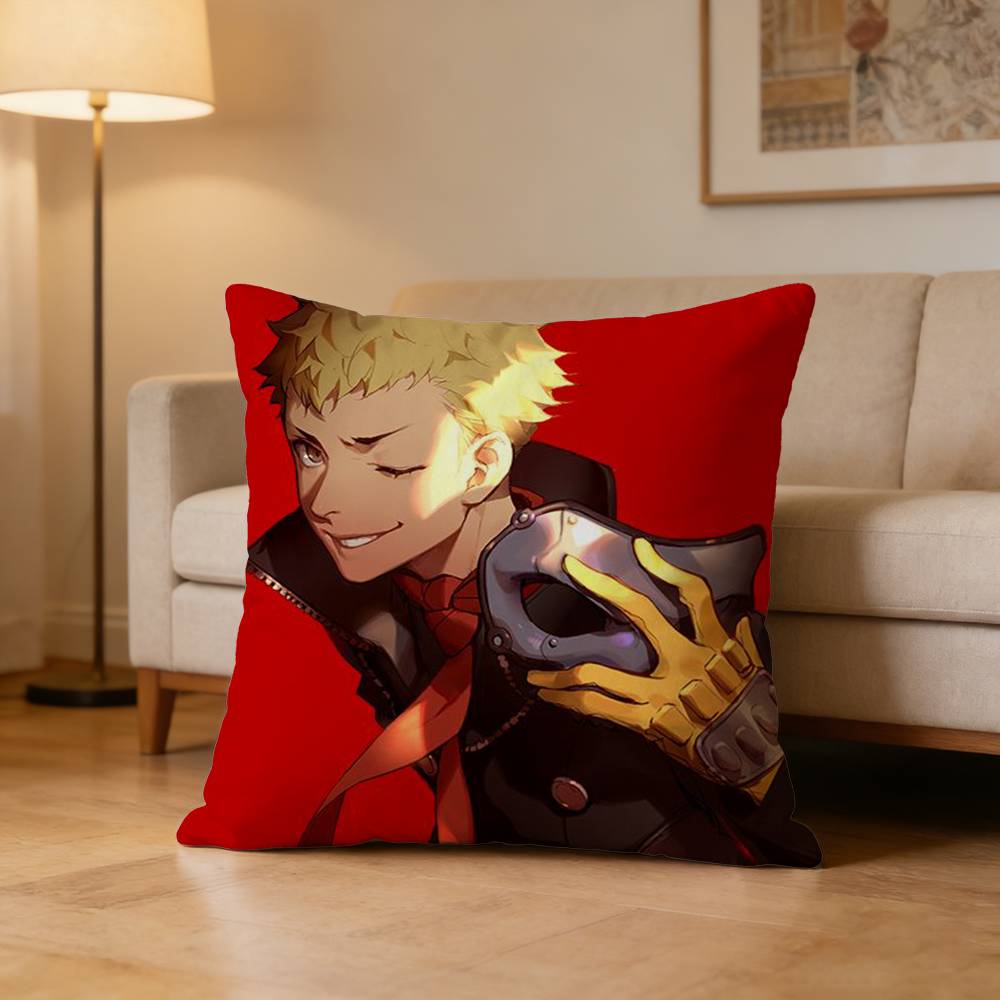 THE DAY BBREAKERS P Ryuji Anne Yusuke Makoto Pillow Case for Sofa Living Room Home office Decor Protective Cover