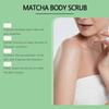 Matcha Green Tea Body Scrub, Matcha Sea Salt Scrub, Exfoliating Body and Facial Scrub, Moisturizes and Nourishes Skin for All Natural Skin Care