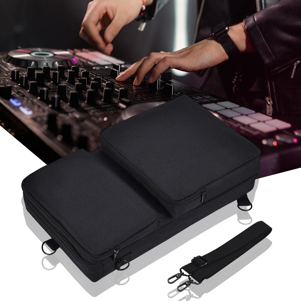 Portable DJ Controller Padded Storage Bags Turntables Protective Case Scratch-resistant for Pioneer DDJ-400 DDJ-FLX4