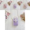 Adorable Children's Plush Doll Handbag With Fashionable Chain Strap For Girls
