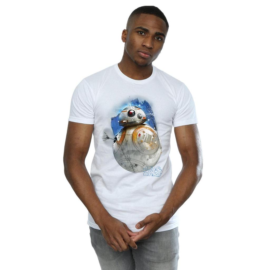 Star Wars: The Last Jedi Herren BB-8 T-Shirt aus gebürsteter Baumwolle