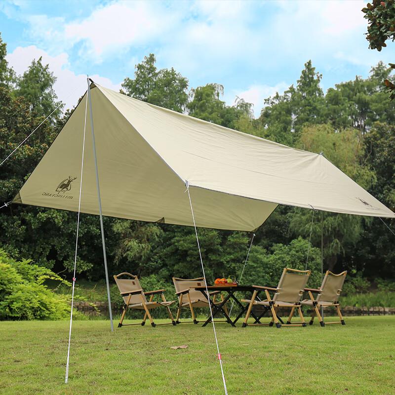 Huilingyang Yunmu Four-Corner Silver-Coated Tarp Tent