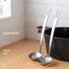 HANYANG Stainless Steel 304 Soup Ladle Soup Shell Soup Leak Long Handle Thickened Sand Light Hot Pot Ladle Kitchen Soup Ladle