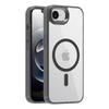 For iphone 17 16 15 Pro Plus Max Air and 17e 16e Case Clear Color Magnetic Metal Keys Anti-Drop and Anti-Fingerprint Phone Cover