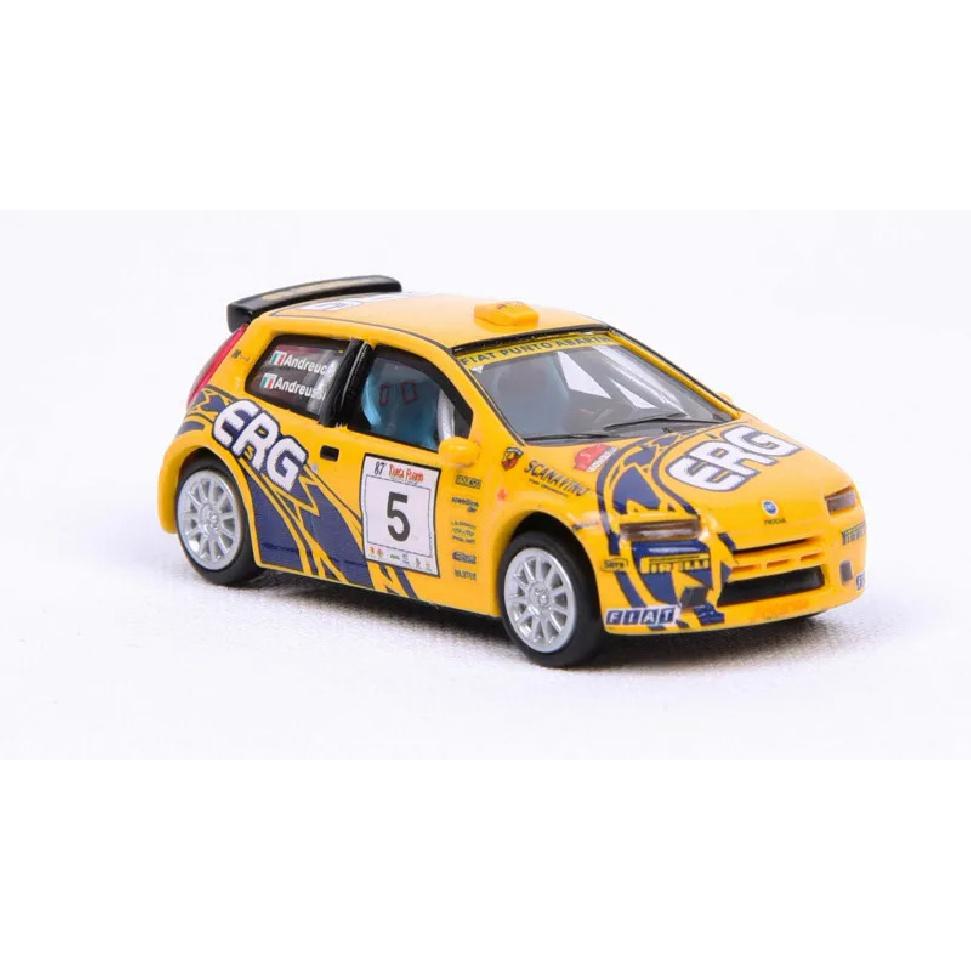 

1:87 Fiat Punto Rally 2003 ручной работы, пластиковая модель автомобиля, высококачественная имитация, классическая модель автомобиля для коллекции