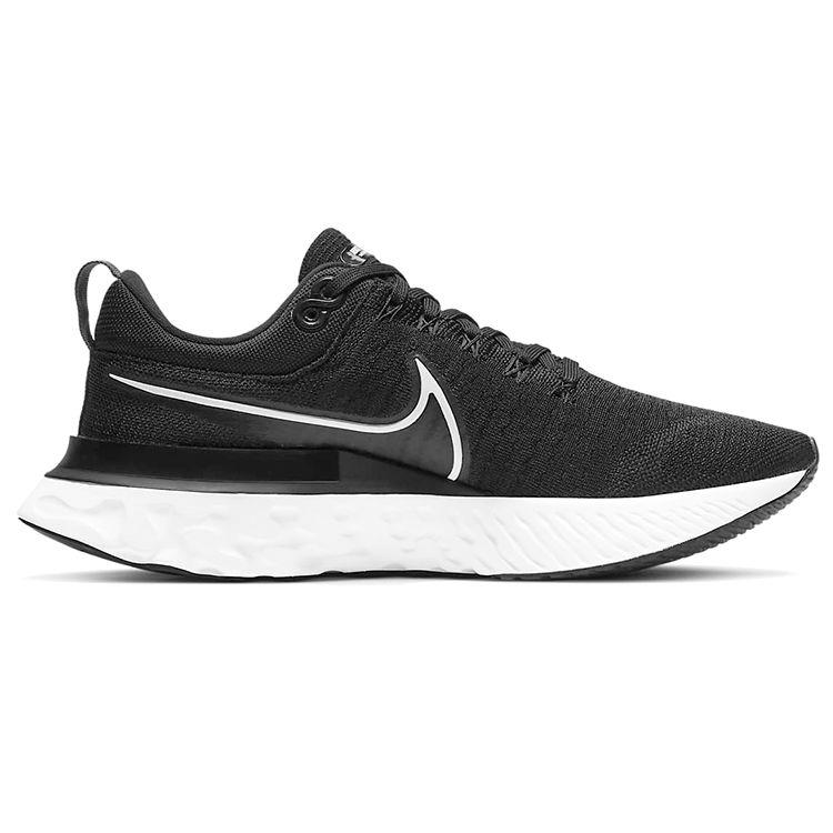 Nike Pánské tenisky React Infinity Run Flyknit 2 Černé Bílé Železně šedé CT2357-002