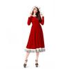 2026 Christmas Costume Santa Claus Christmas Costume Stage Party cos Performance Costume Dress