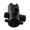 Fixed Showerhead Connector 3-Way Diverter Bathroom Upgrade Versatile Shower Solution DIY Friendly Installation