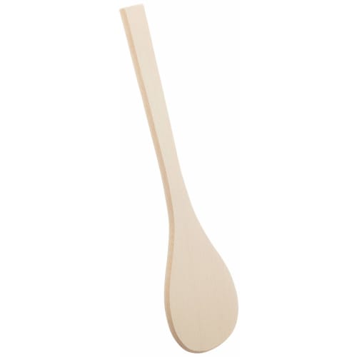 Sunnap Endo Shoji Takahashi Industry Rice Paddle, Commercial Round Spatula, 45cm, Beech Wood, Made In Japan, BSP01045