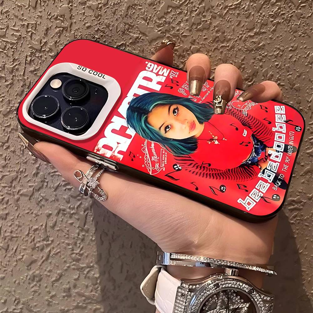 

Rock Singer B-Beabadoobee Phone Cover For IPhone 16 15 14 13 12 11 17 Pro Max Plus Color Silver Shell iPhone 16 pro