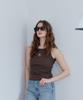 MARROT Symbol Sleeveless Top_Brown