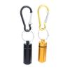 Mini Waterproof Portable Aluminum Pill Box Cases Container Organizer Storage For Vitamin Fish Oils Keychain Earplug