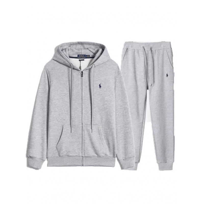 Unisex Embroidered Polo Cardigan Hoodie & Pants Set – Spring/Autumn Casual Wear