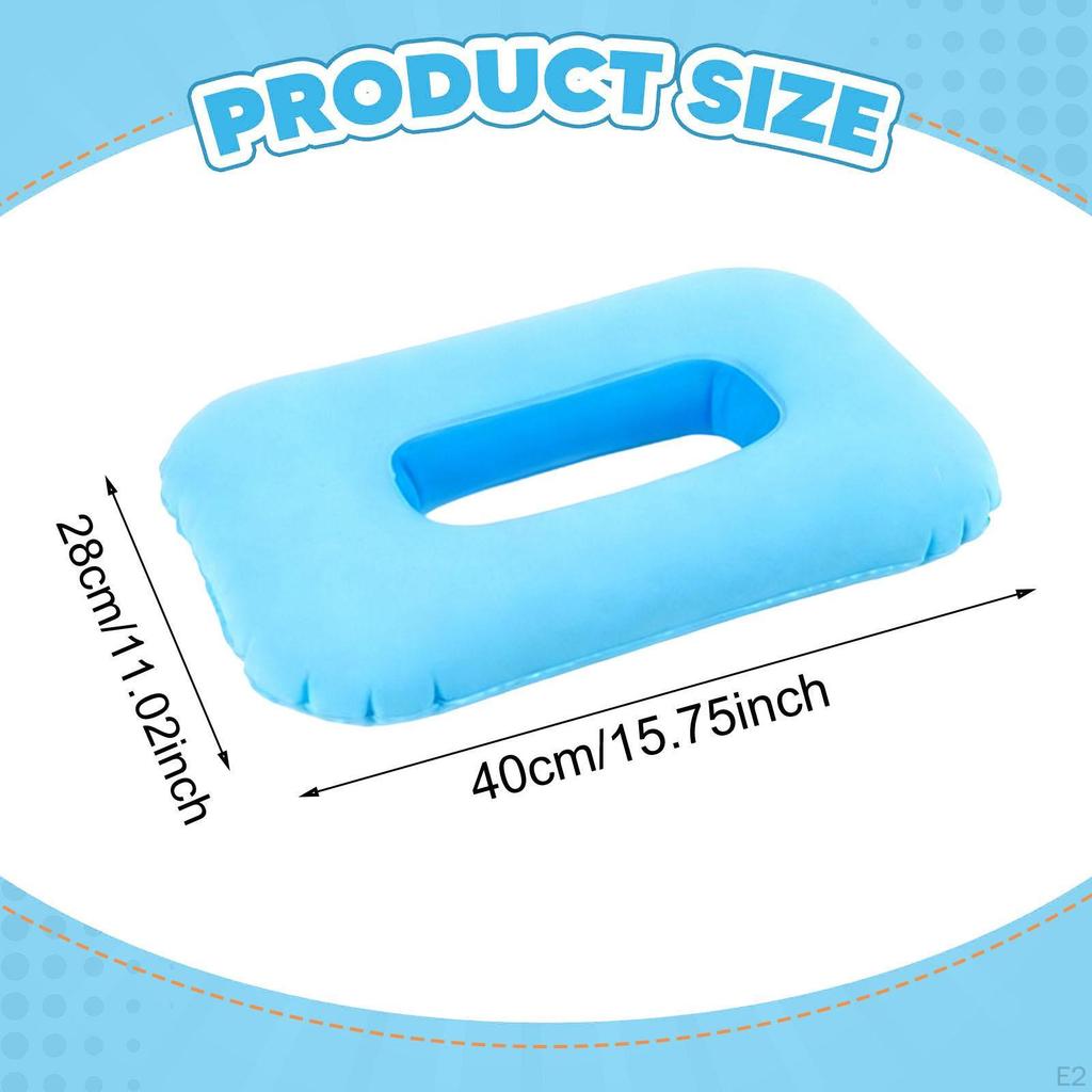 Ear Piercing Pillow Ergonomic Soft Comfortable Foldable Portable Pierced Ears Guard for Living Room,