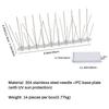 Stainless Steel Protection Against Bird Spines 10/12/14 Needles Pigeon Spikes Bird Repeller Set Deterrent Anti Bird Pigeon