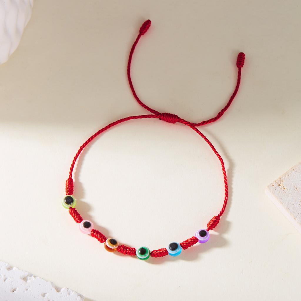 New Design 10 Style Lucky Red Rope Blue Evil Eye Bracelets for Women Handmade Braided Couple Bracelets Amulet Friendship Jewelry