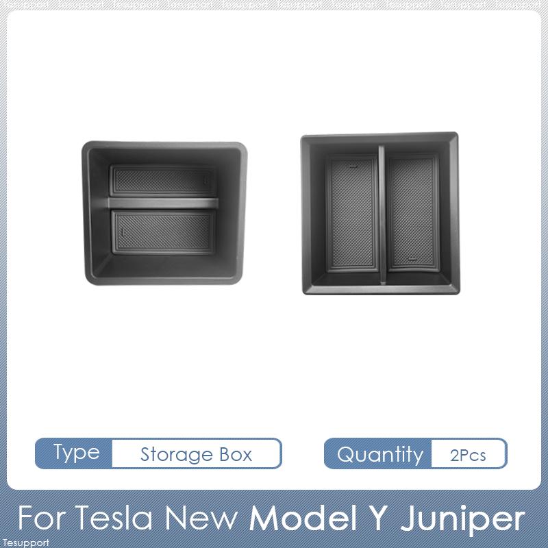 Storage Box for Tesla Model Y Juniper Accessories Center Console Trays for Tesla Model Y Juniper 2025-2026 Webcam Cover