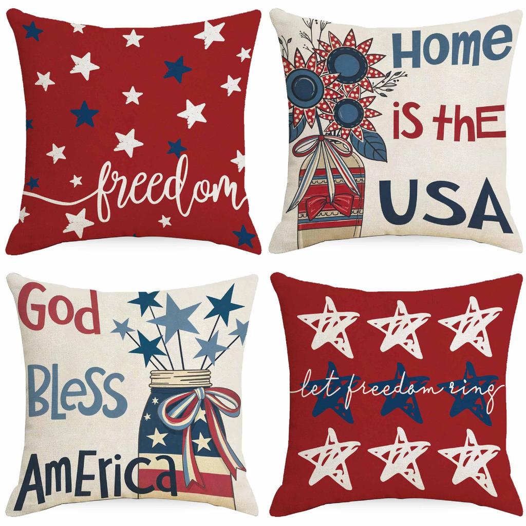 Pillowcase Star Letter Series Living Room Sofa Decoration Pillowcase