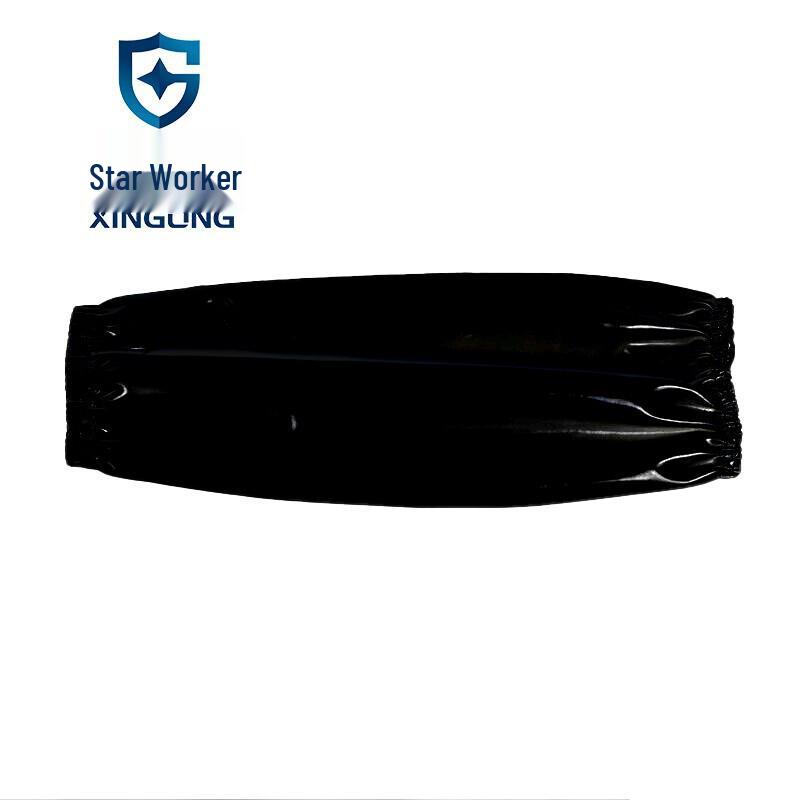 XINGONG Waterproof & Oil-proof PU Protective Sleeves 10 пар/чёрный