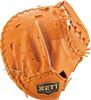 ZETT Pro Status Premium Hard Baseball Orange Includes Glove Made in Japan Catcher's Mitt, Right-Handed Throw, (5600), Bag, BPROCMP12,