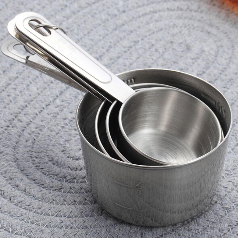 Tools Utensil Set Tableware Stainless Steel Flour Scoop Scales Measuring Spoons Measuring Cups