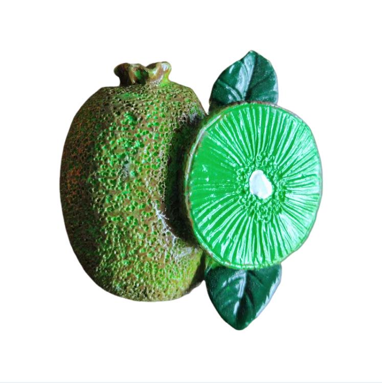 

3D Фруктовый Магнит на Холодильник: Киви и вишня, магнитная наклейка