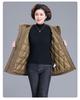 2025 Stylish Women's Cotton Padded Parka - Warm Winter Fashion for Middle-aged & Elderly
