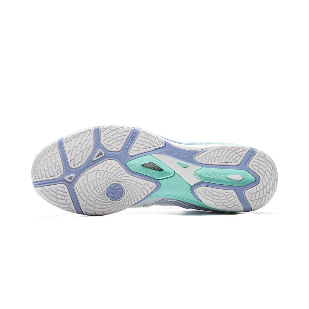 Li Ning Hawkeye 2.0 PRO Cushioning Slip Resistant Abrasion Resistant Low top Training Shoes Unisex White Purple APPU023-10