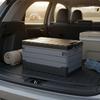 Foldable Storage Crate with Lid Sturdy Foldable Storage Box with Lid Foldable Car Organizer Reinforced Bottom for Camping