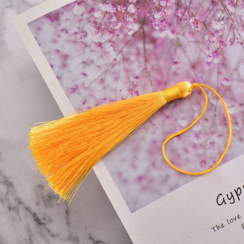 10CM Ice Silk Tassel Tassels Ancient Style Sachet Fan Pendant Bookmark Pendant Ear Diy Handmade Material Fringe Trim