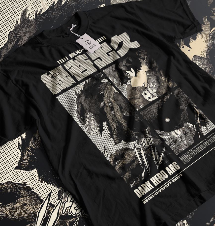 

Izuku Midoriya Deku T-Shirt My Hero Academia bakugou Anime T-shirt Size 4XL