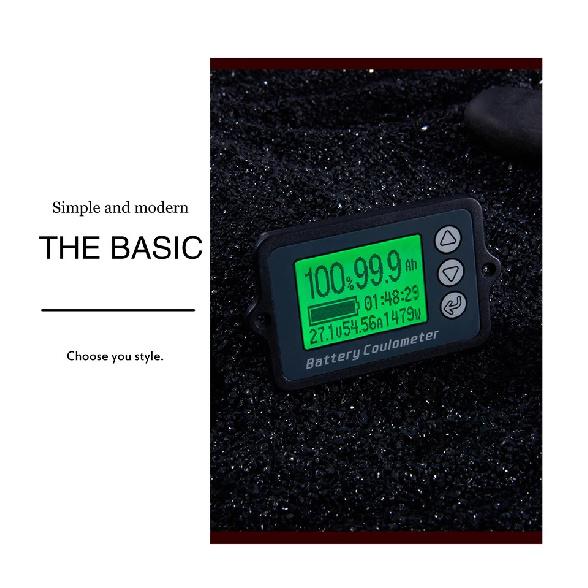 80V 50A 100A 350A TK15 Coulomb Meter Vehicle Battery Capacity Tester Battery Coulometer for E-bike/Balance Car/Cleaning Machine