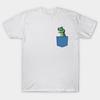 Herren Schwarzes T-Shirt mit Aufdruck T-Rex in der Tasche Kein-Schnitt-Transferpapier Druck Baumwoll-T-Shirt