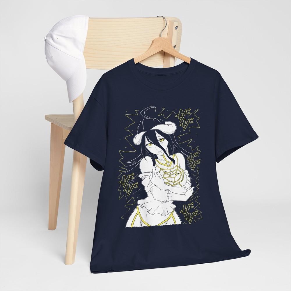 Overlord Ainz Tshirt Ooal Gown Albedo Overlord Anime Unisexga Gifts Shirt All Size M