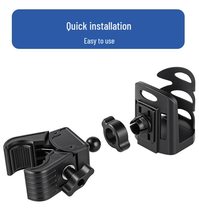 Adjustable Car Water and Kettle Holder – Multifunctional Cycling and Interior Cup Clamp Accessory