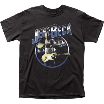 Jeff Beck On Stage T-shirt da uomo Musica Classica Concerto Band Rock Maglietta Nuova Nera